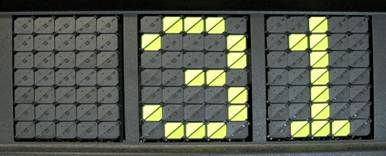 Flip-dot kijelző