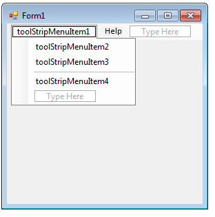 The submenu