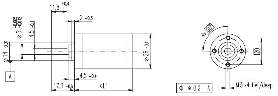 Maxon Planetary Gearhead GP 26(110395)