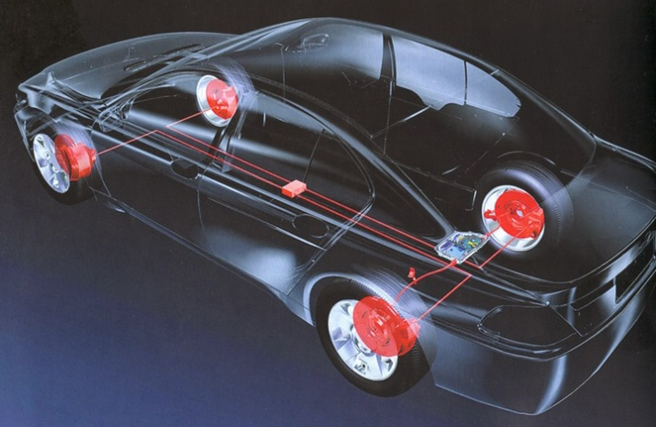 BMW 7-es elektromechanikus rögzítő fék