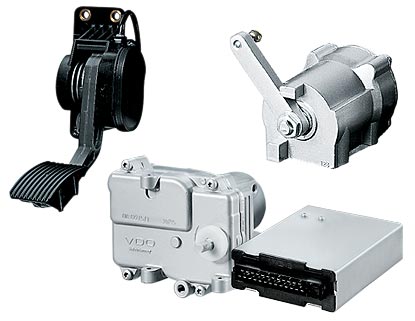 Retrofit throttle-by-wire (E-Gas) system for heavy duty commercial vehicles (Source: VDO)