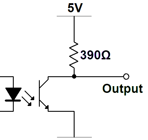 Equivalent circuit of output pins