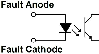 Equivalent circuit of fault input circuit