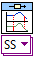 A Bode frekvenciafüggvényének erősítés és fázis tartaléka (CD Gain and Phase Margin.vi) program ikonja